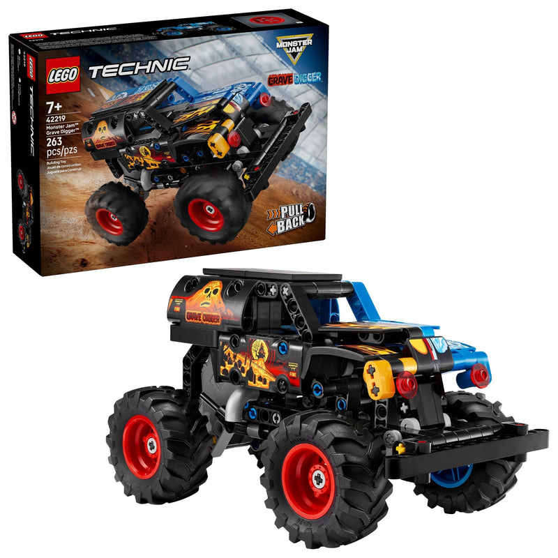 LEGO Technic Monster Jam Grave Digger Fire & Ice - 42219, 263-pcs, Ages 7+ L6