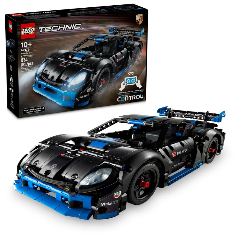 LEGO Technic Porsche GT4 e-Performance Race Car - 42176, 834-pcs, Ages 10+ M2
