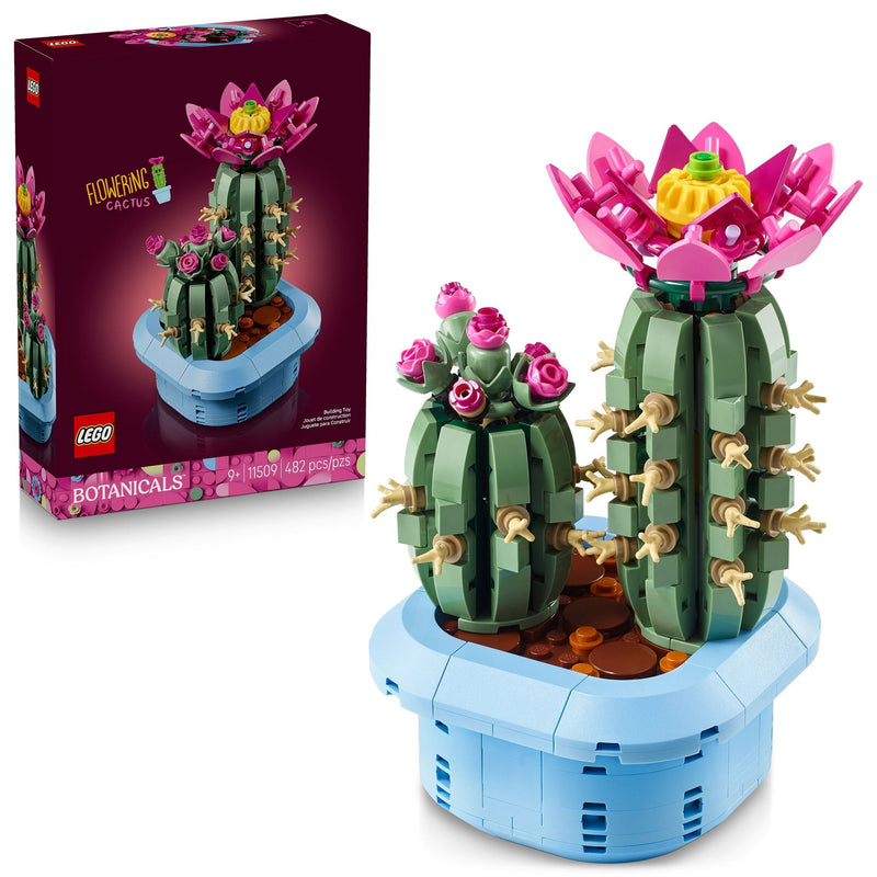 LEGO The Botanical Collection Flowering Cactus Building Set - 11509, 482-pcs, Ages 9+ D0