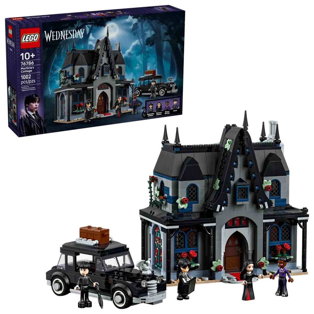 LEGO Wednesday Morticia's Cottage - 76786, 1002-pcs, Ages 10+