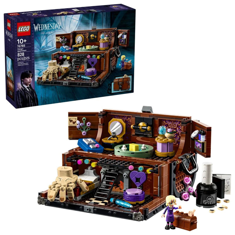 LEGO Wednesday Thing's Apartment - 76785, 828-pcs, Ages 10+ R2