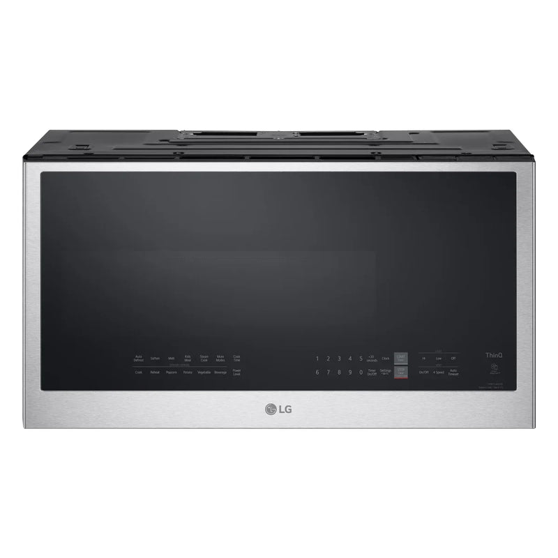 LG 2.0 cu. ft. Smudge Resistant Stainless Steel Over-the-Range Microwave with EasyClean and WideView Window K7