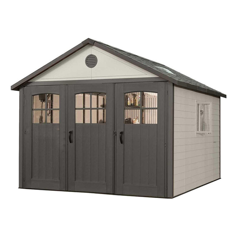 Lifetime Outdoor Storage Shed, 11-ft x 11-ft L8