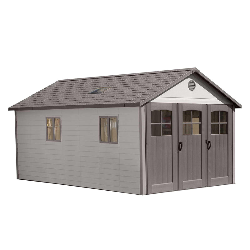 Lifetime Outdoor Storage Shed, 11-ft x 18.5-ft W0