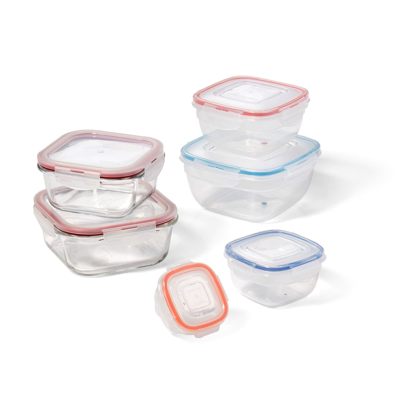 LockNLock by Starfrit Easy Match Food Container Set, 12-pc Q9