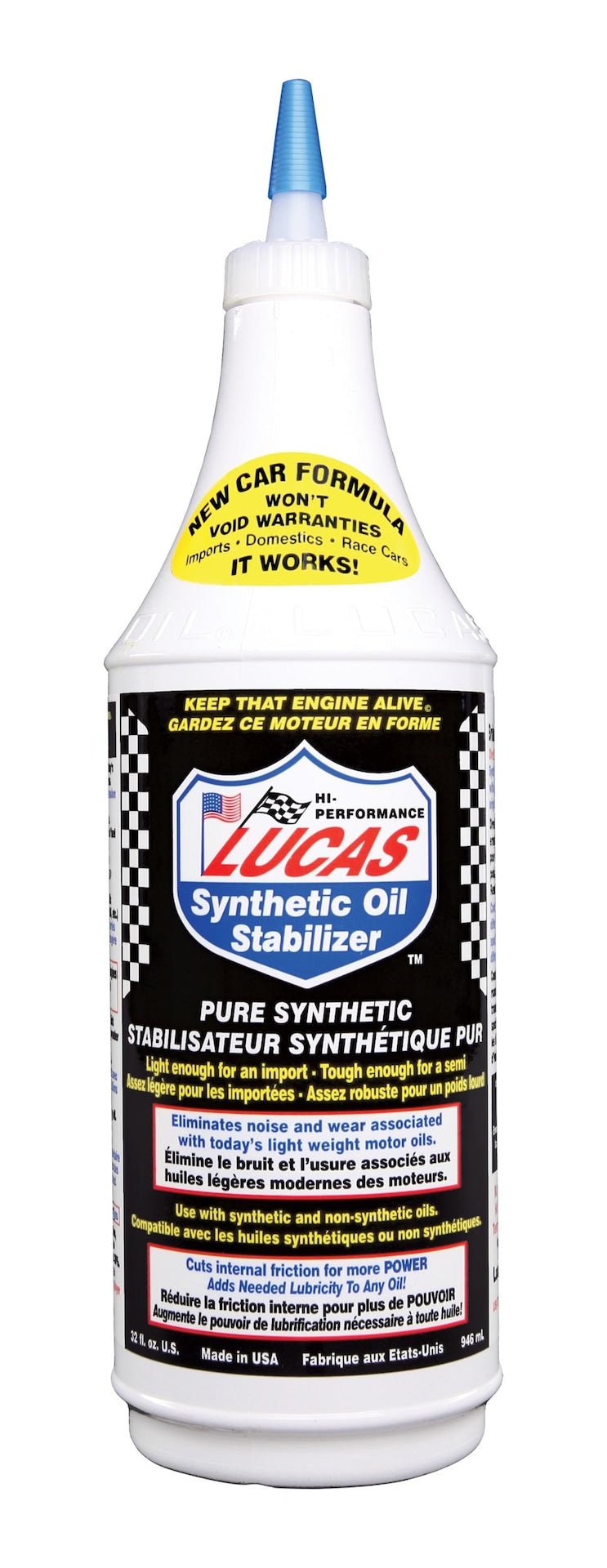Lucas Oil Synthetic High-Performance Oil Stabilizer, 946-mL B0