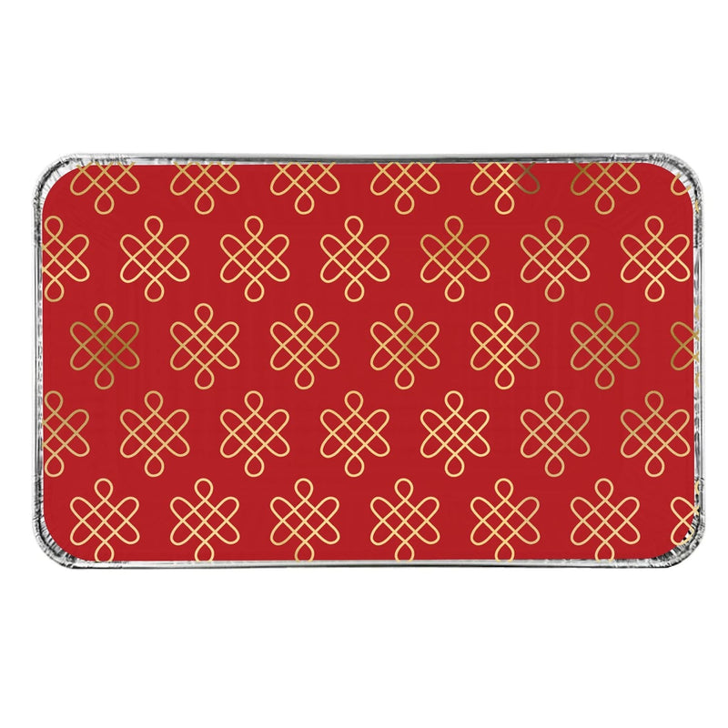 Lunar New Year Small Foil Pans and Lids, 6-pk G5