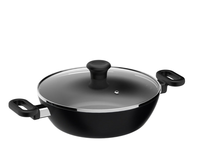 Maharaja 3.4qt Non-Stick Karahi with lid 26cm 10.25in Z3