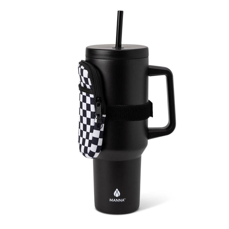 Manna Swivel Stainless Steel Tumbler with Bag, 40-oz Y6