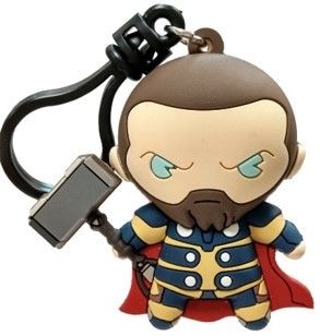 Marvel 3D Character Foam Bag Clips in Blind Bag, Assorted, Bilingual P4