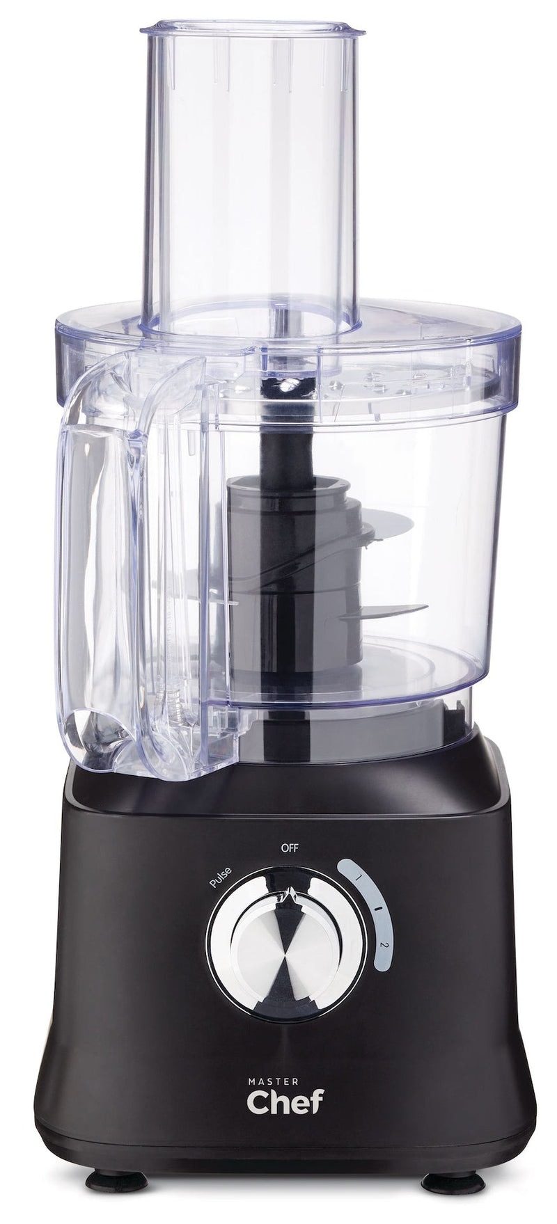 MASTER Chef 2-Speed Electric Food Processor with Pulse Function, Black L8