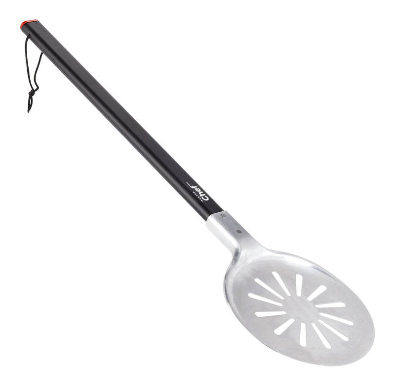 MASTER Chef Aluminum Pizza Turning Peel with Ergonomic Grip, Black N1