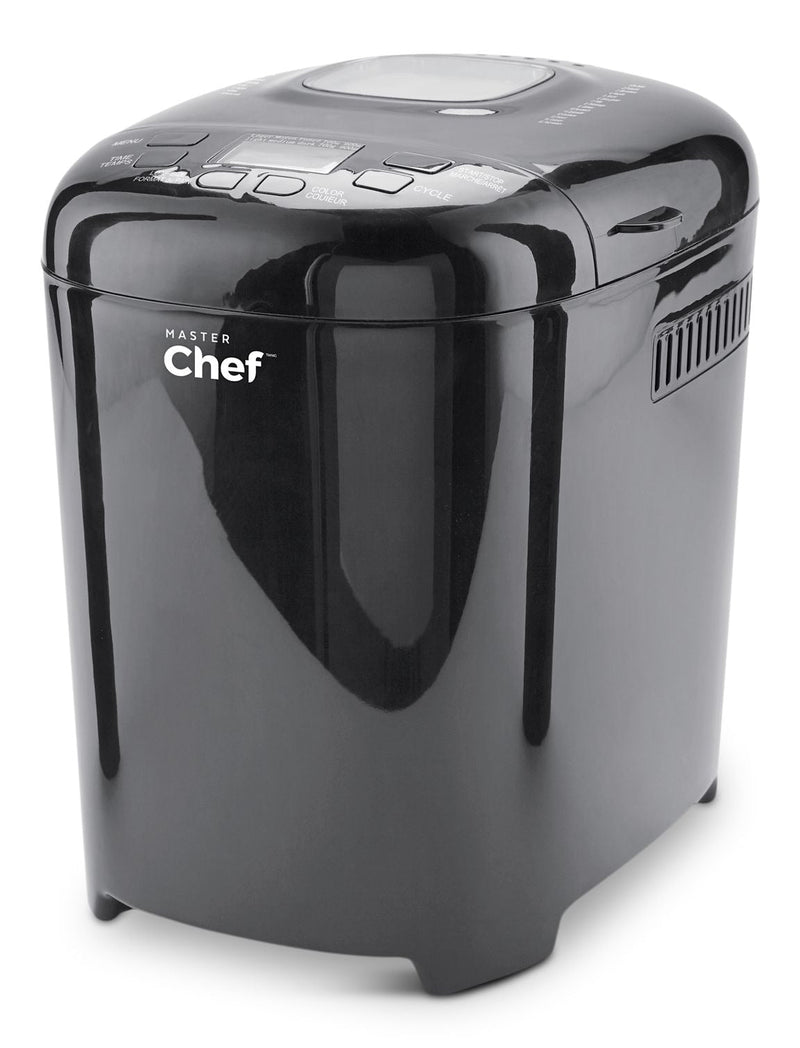 MASTER Chef Bread Maker with 12 Digital Functions, Black, 2lb Y3