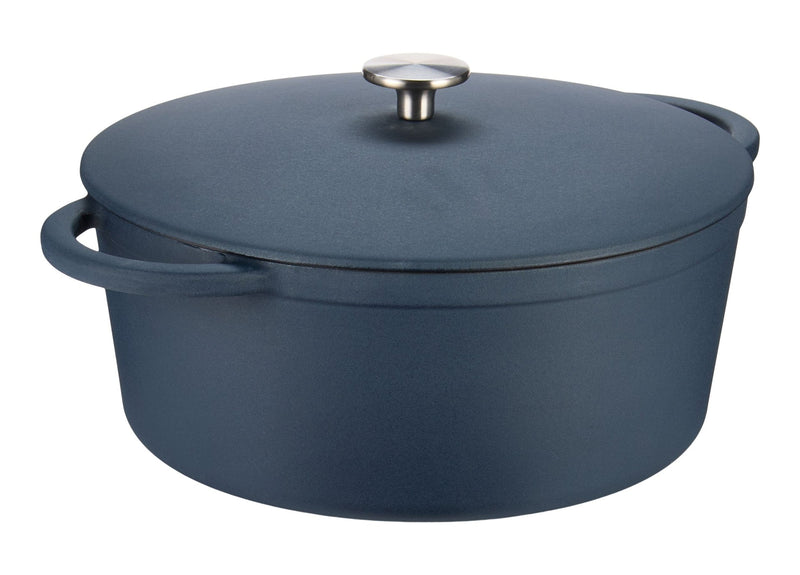 Master Chef Cast Iron Dutch Oven, 7-qt, Assorted Colours H5