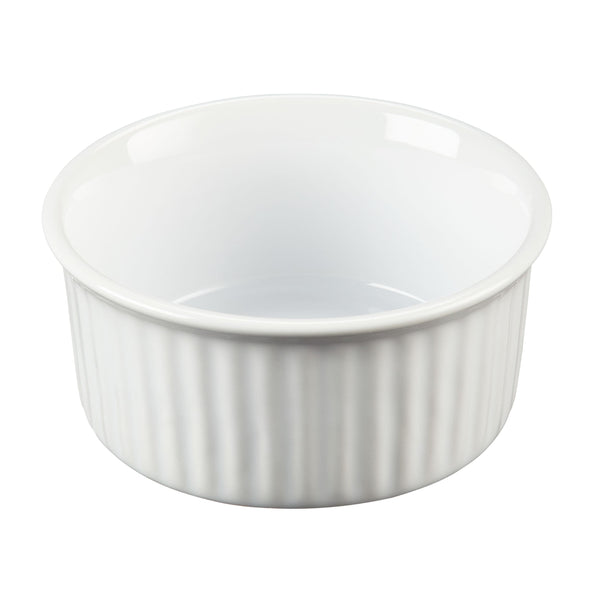 MASTER Chef Ceramic Ramekin, White, 4.92 x 2.36-in C9