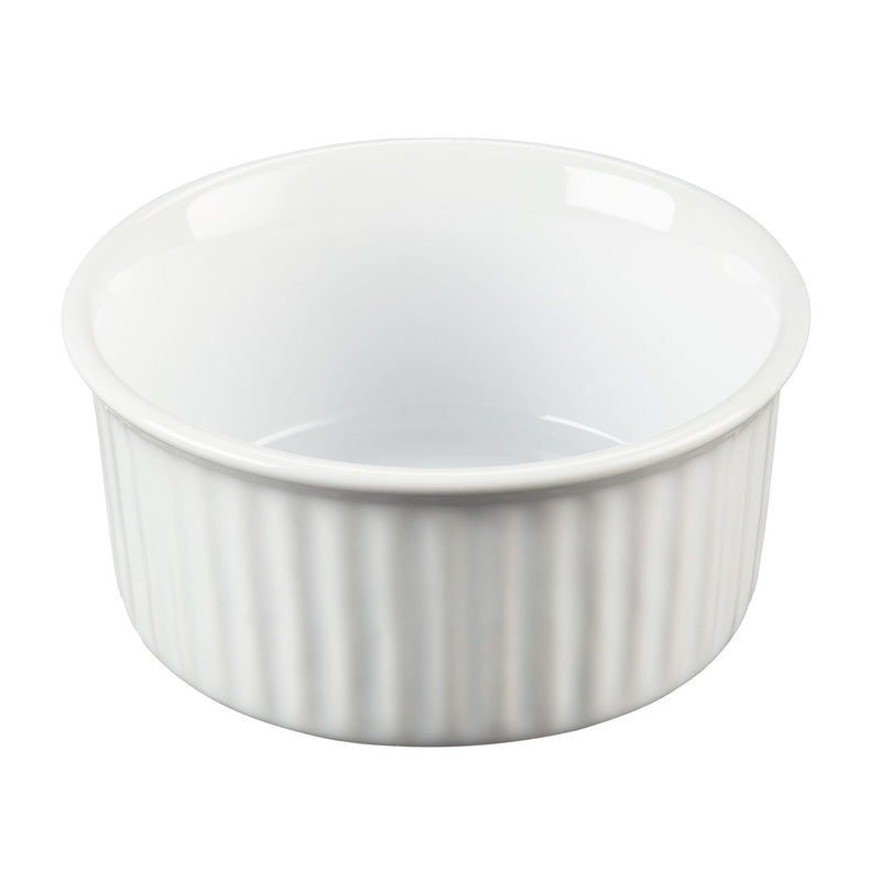 MASTER Chef Ceramic Ramekin, White, 4.92 x 2.36-in C9