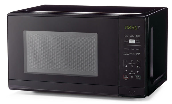 MASTER Chef Countertop Microwave, 700 W, Black, 0.7-cu-ft Z7