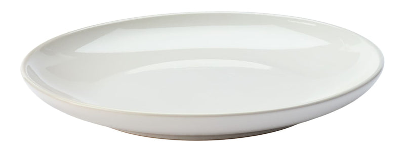 Master Chef Essential Coupe Stoneware Side Plate, 1-pc, Bright White V2