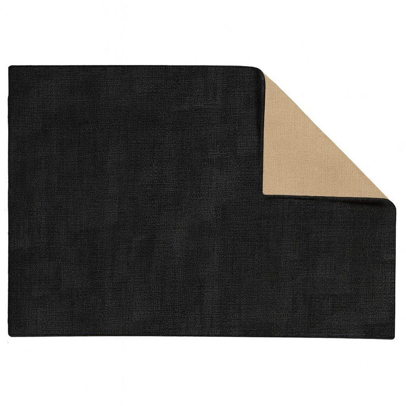 Master Chef Faux Leather Reversible Placemats, Multi-Coloured, 12-in x 18-in, 4-pk I3