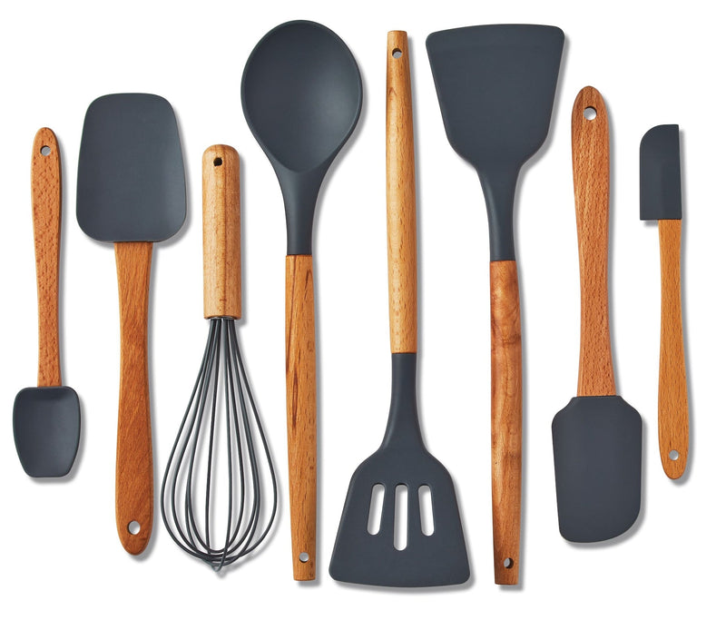 Master Chef Heat-Resistant Beechwood Cookware Set, 8-pc G8