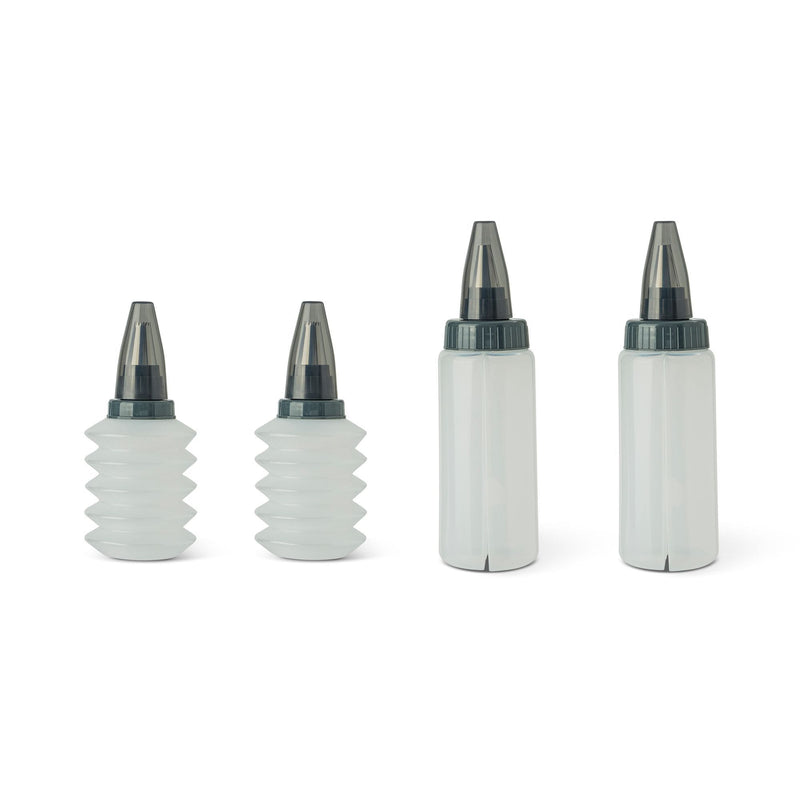 Master Chef Icing Bottle Set with 4 Different Tips, 4-pc Z5