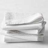 Master Chef Kitchen Cotton Flour Sac Towels, White, 4-pk