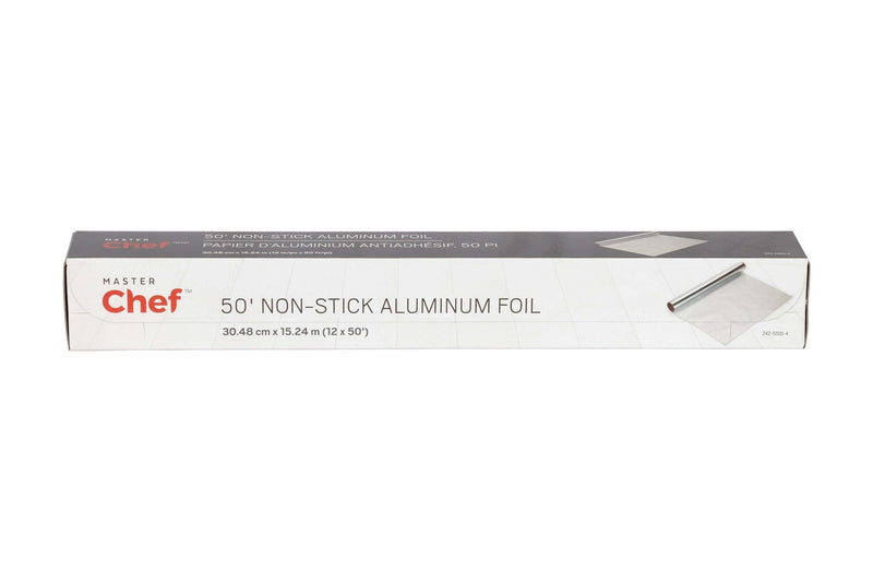 Master Chef Non-Stick Aluminum Foil Roll, 12-in x 50-ft A3