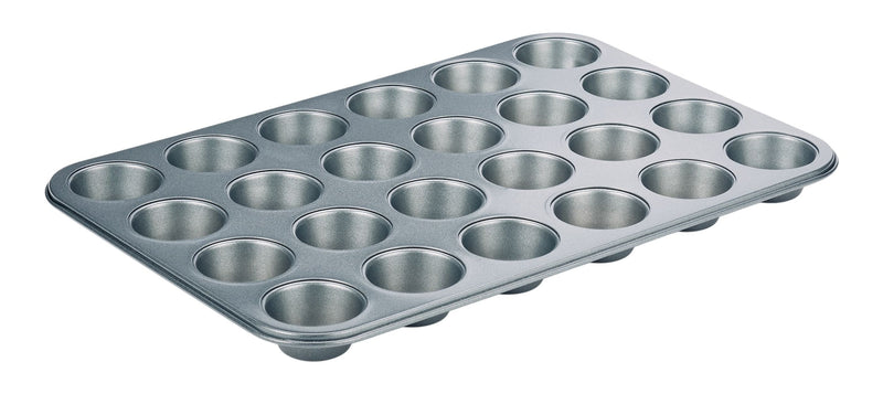 Master Chef Non-Stick Carbon Steel Muffin Pan, 24-Cup F4