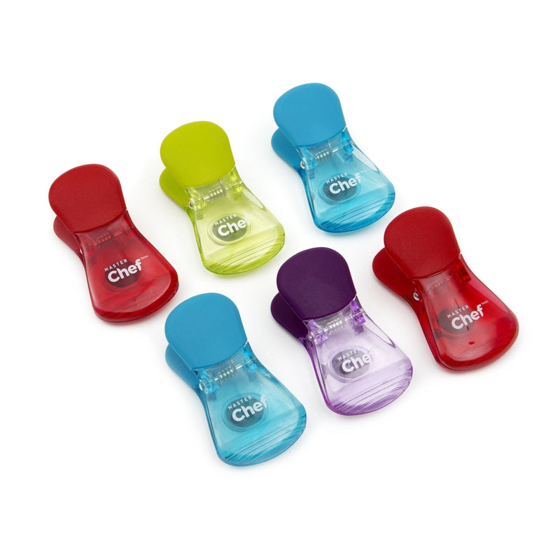 MASTER Chef Plastic Bag Clips Set, 6-pk E6