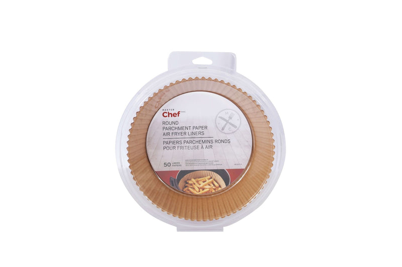 Master Chef Round Air Fryer Liner, 16.5-cm, 50-pk S3