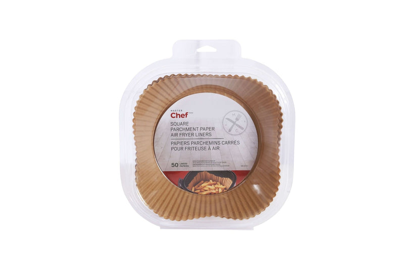 Master Chef Square Air Fryer Liner, 16.5-cm, 50-pk T2
