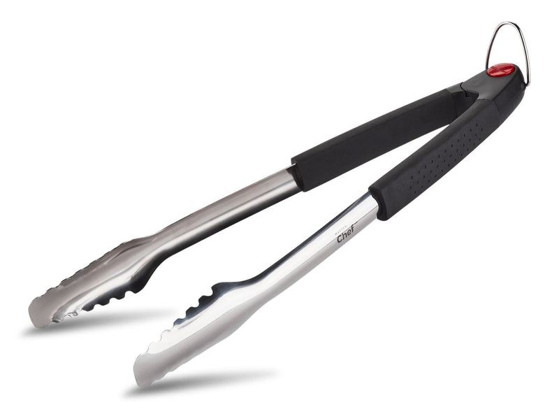 MASTER Chef Stainless Steel BBQ Grill Tong with Hook I7