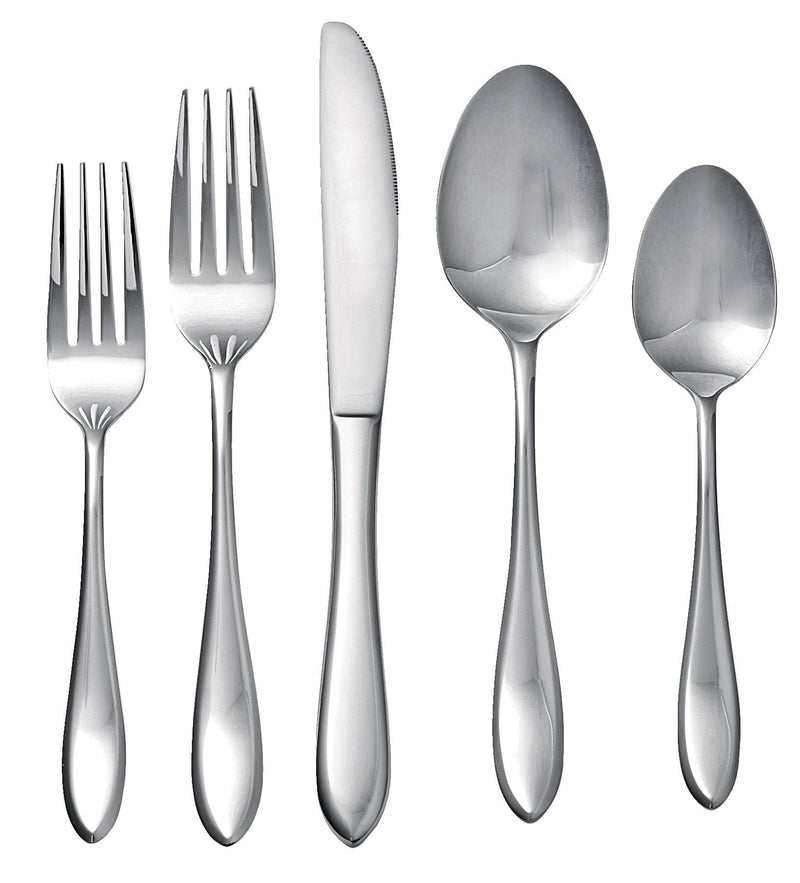MASTER Chef Stainless Steel Flatware Set, Serves 12, 60-pc L9
