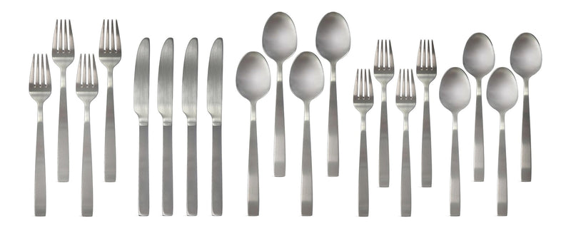 MASTER Chef Stainless Steel Flatware Set, Serves 4, 20-pc S2