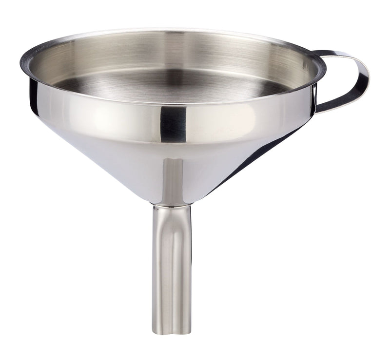Master Chef Stainless Steel Funnel with Removable Strainer H7