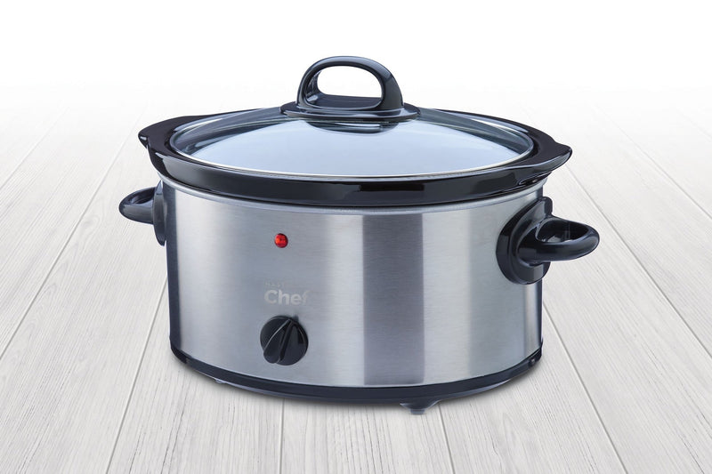 MasterChef Dishwasher Safe Ceramic Slow Cooker, 3.5-qt E3