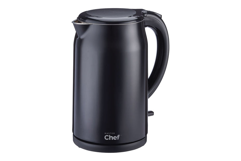 MasterChef Double Wall Kettle with Push Button Lid, 1.7-L M8