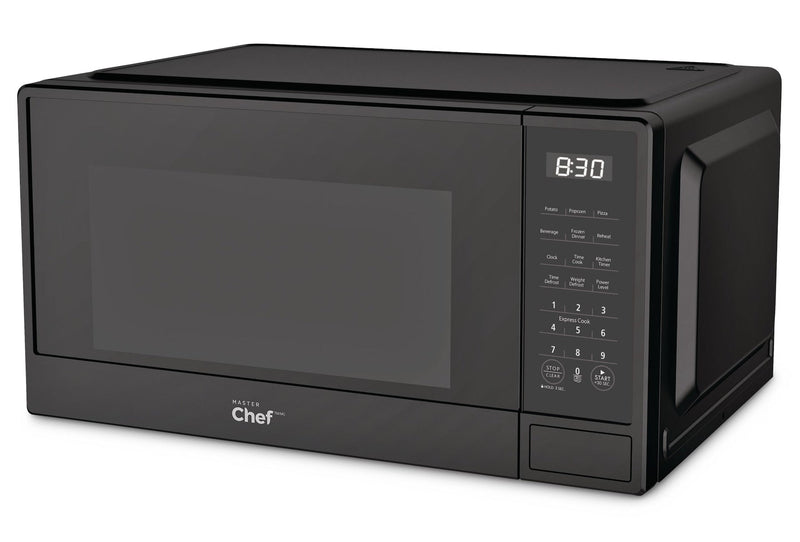MasterChef Matte Microwave, Black, 1.1-cu-ft G1