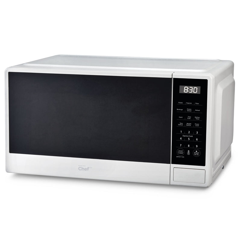 MasterChef Matte Microwave, White, 1.1-cu-ft A2
