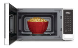MasterChef Matte Microwave, White, 1.1-cu-ft