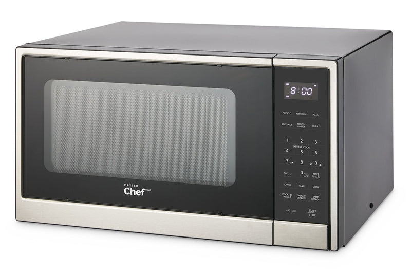 MasterChef Microwave, Stainless Steel, 1.3-cu-ft B1