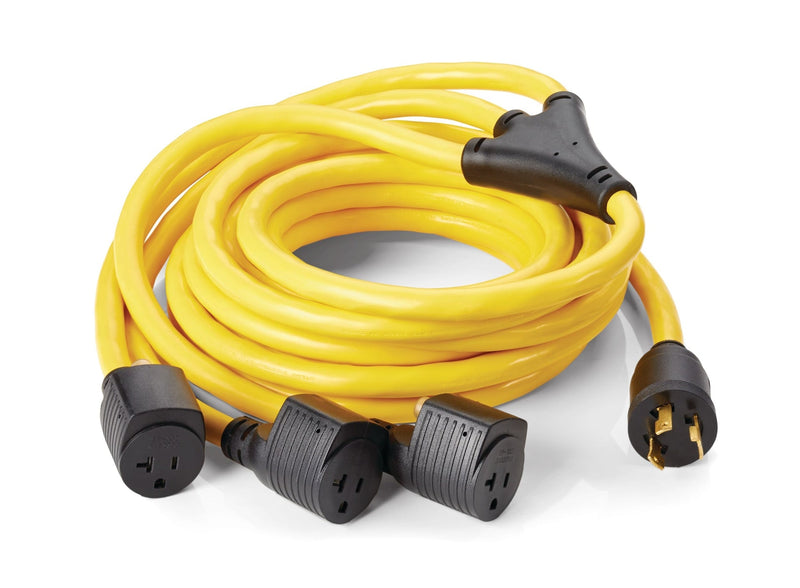 Mastercraft 10AWG STW 30A L5-30P Generator Cord, 23-ft J1