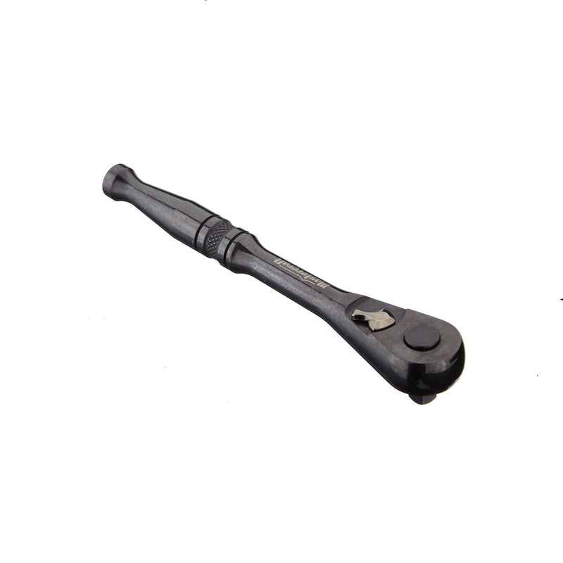 Mastercraft 1/4-in Drive Ratchet, CRV, Black Steel Finish C9