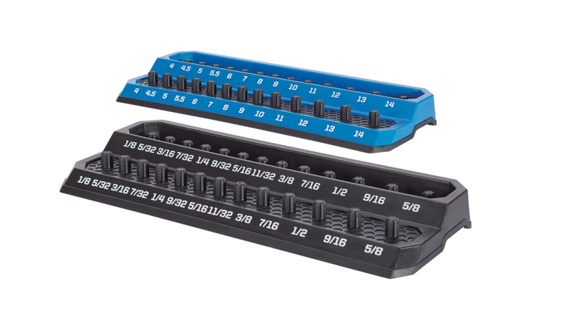 Mastercraft 1/4-in Drive Socket Tray Organizer/Holder, 2-pk J7