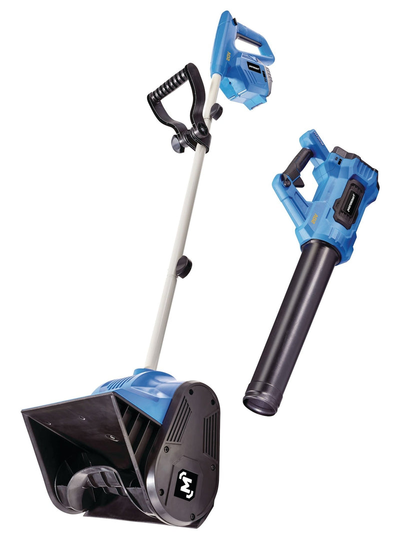 Mastercraft 20V Brushless 5.0Ah Snow Shovel & Blower Combo Kit, PWR POD Compatible W2