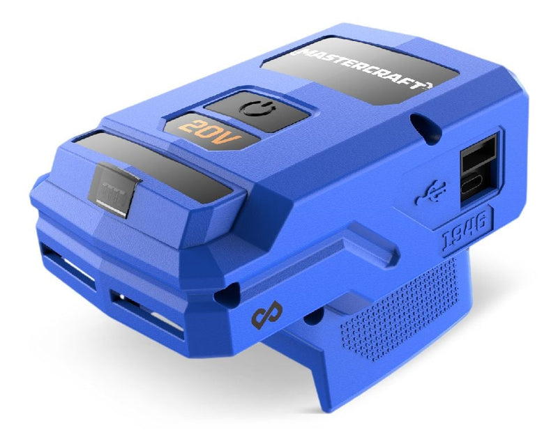 Mastercraft 20V Cordless Power Inverter, Tool Only, PWR POD Compatible O0