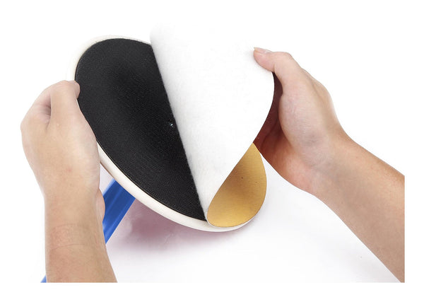 Mastercraft 220-Grit Fine Hook & Loop Sandpaper Discs For Random Orbital Sander, 9-in, 10-pc O4