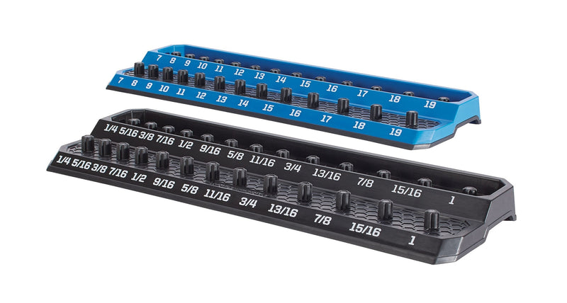 Mastercraft 3/8-in Drive Socket Tray Organizer/Holder, 2-pk Q5