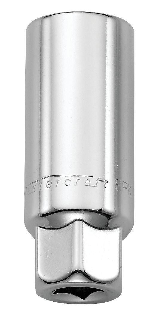 Mastercraft 3/8-in Drive Spark Plug Socket, CRV 18mm L7