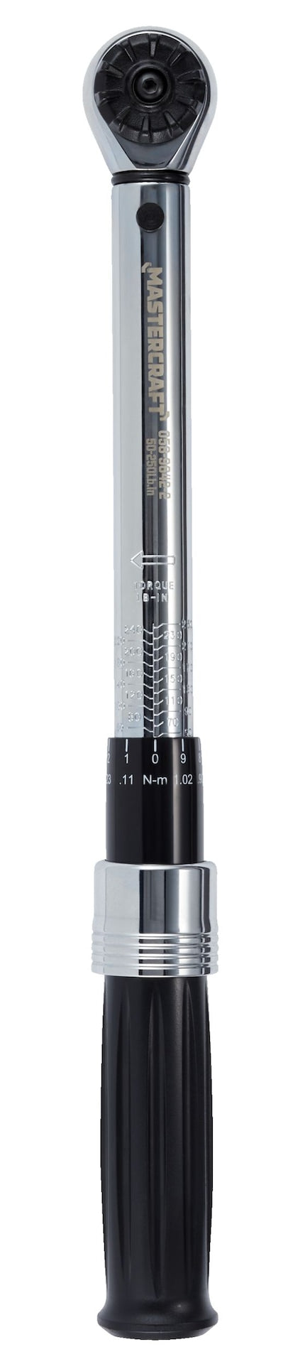 Mastercraft 3/8-in Drive Torque Wrench, 50-250 in-lbs W5